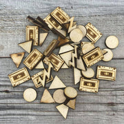80/90s Mix Wood Confetti